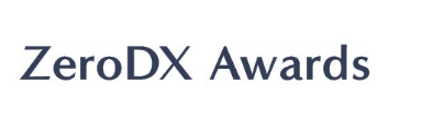Text that reads ZeroDX Awards in a dark-colored font on a white background.
